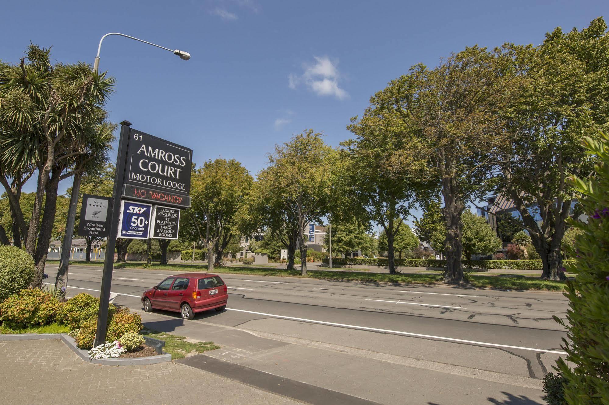 Motel Amross Court Christchurch Exterior foto